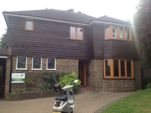 Finished house